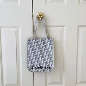 Lululemon Gray Shopping Tote Bag